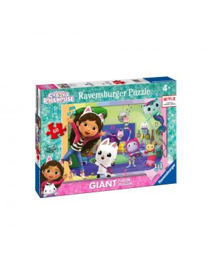 Gabby’s Dollhouse Giant Kids Puzzle 60 Pieces – Ravensburger | Ages 4+