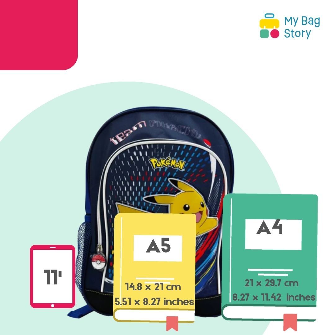 mybagstory - Blue Pokémon Backpack - 37 cm