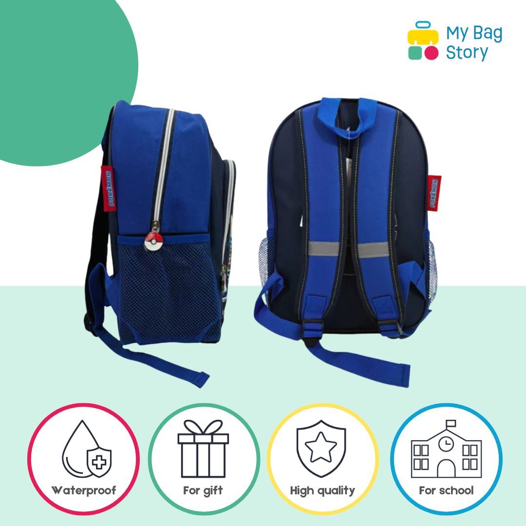 mybagstory - Blue Pokémon Backpack - 37 cm