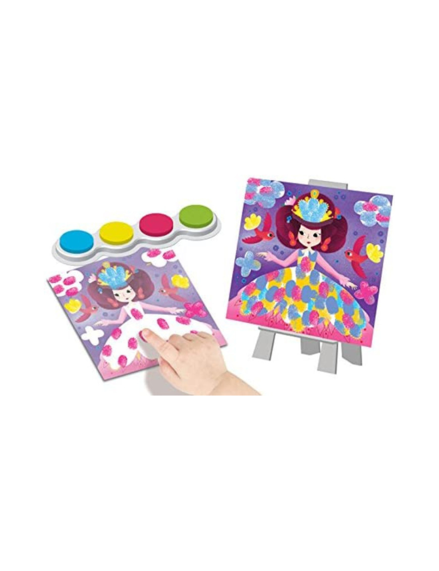 Crea Lign’ Coffret Peinture Au Doigt Monde Féerique – Pour Que Les Petits Artistes S’éclatent Dès 3 Ans !