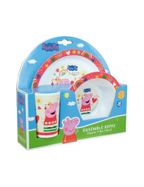 FUN HOUSE Peppa pig Ensemble repas