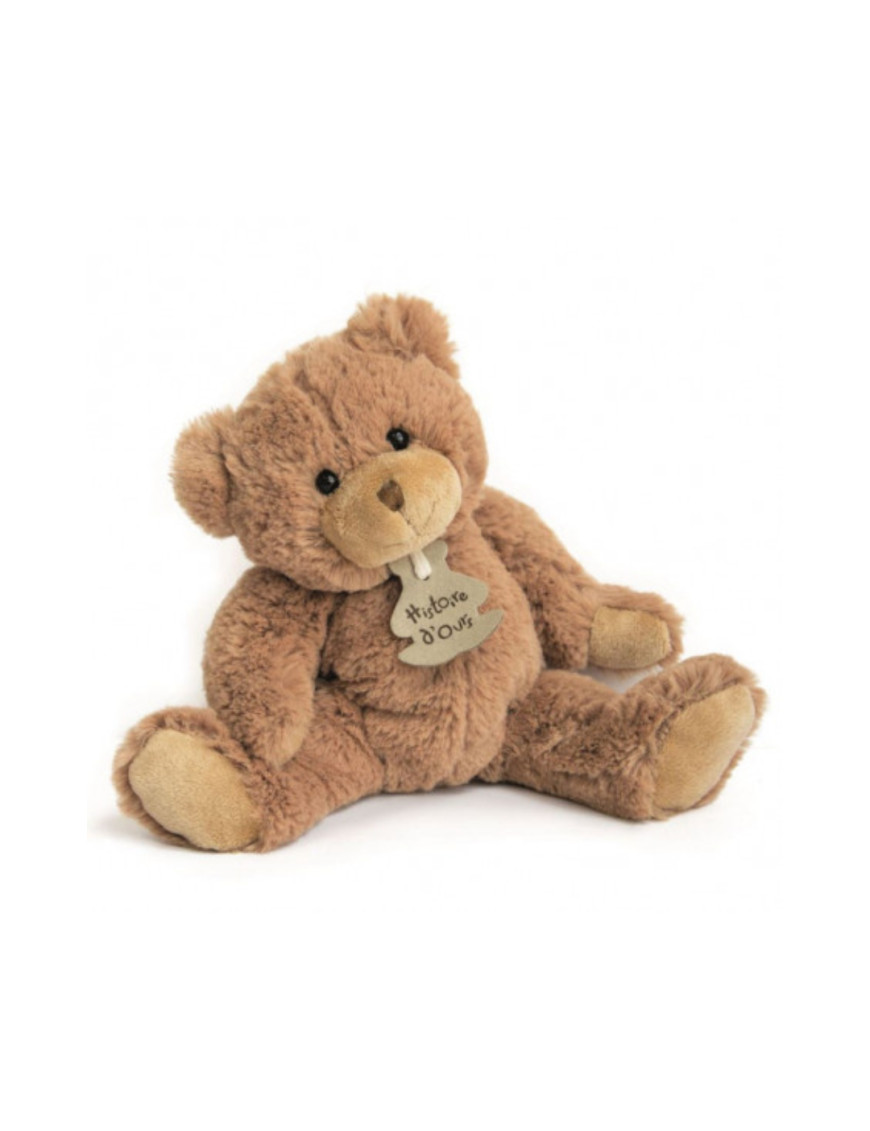 Histoire d’Ours - Ours en Peluche Marron - 25 cm