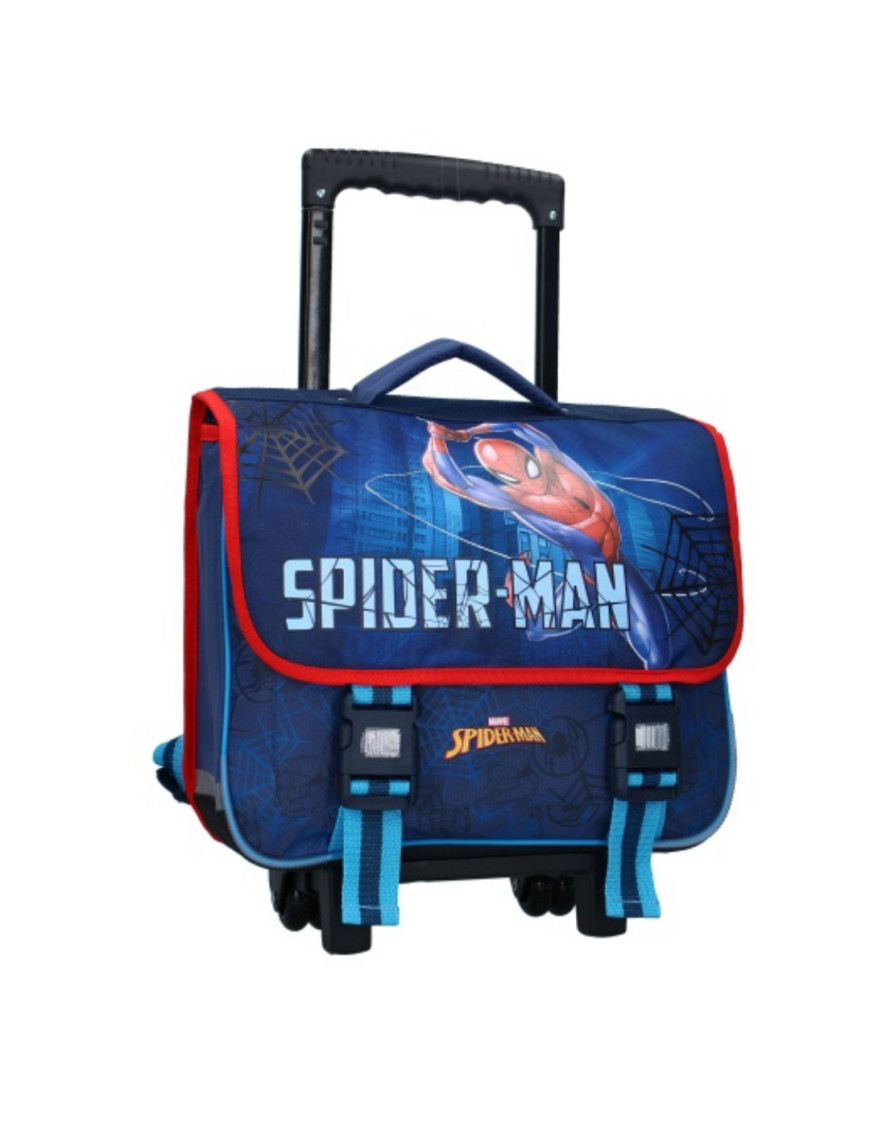 Cartable à roulettes Spiderman
