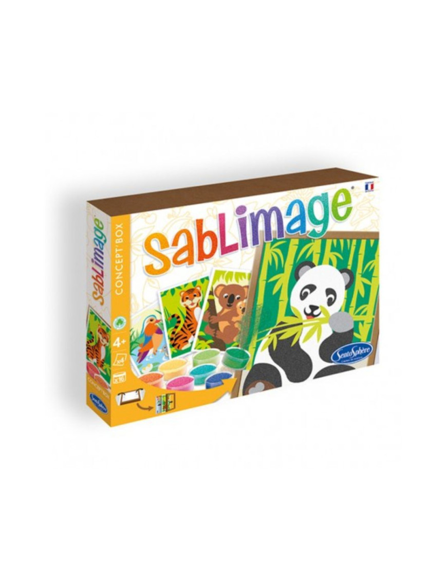 SentoSphère - Sablimage Concept'Box Animaux en Danger