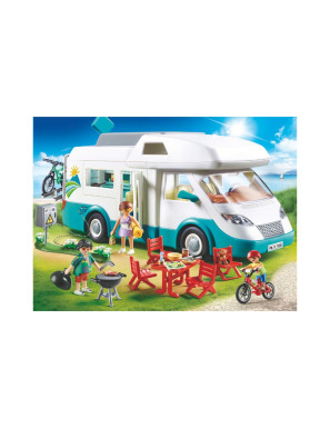 Playmobil – 70088 - Famille & Loisirs – Maison moderne - Famille et camping-car