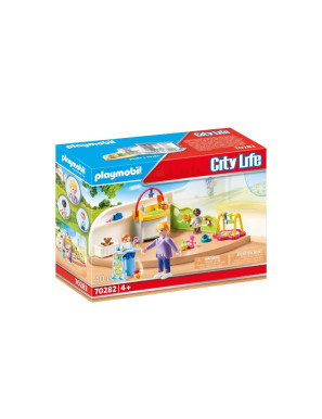 Playmobil - 70282 - Espace crèche pour bébés - Famille & Loisirs - City Life - Le centre de Loisirs