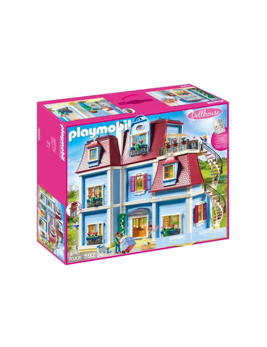 Playmobil - 70205 - La maison traditionnelle - Famille & Loisirs - Dolhouse