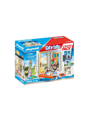 Playmobil - 70818 - Starter Pack Cabinet de pédiatre - Ville & Métiers - City Life - L’hôpital