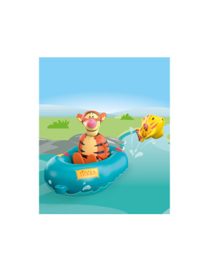 Playmobil - 71704 - Junior & Disney : Tigrou  avec canot - Playmobil Junior Disney