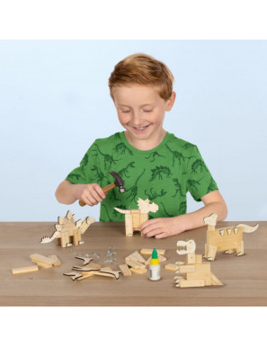 Kit de menuiserie – Dinosaures - SES CREATIVE - 00942